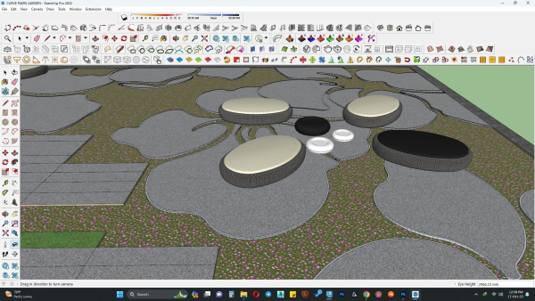 3d Park organic architecture