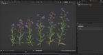 Large Blue Alkanet VFX Grace
