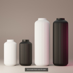 3d printable flower vases pack