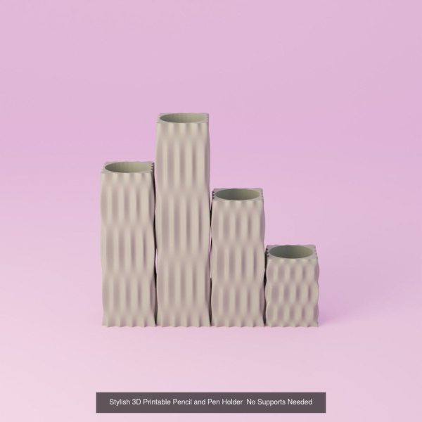 3d printable flower vases pack