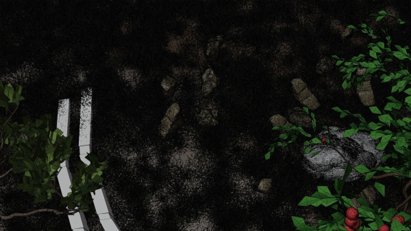 3D realistic Stylized landscape model
