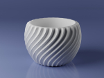 3D STL Pot Vase Pack - 8 STL files