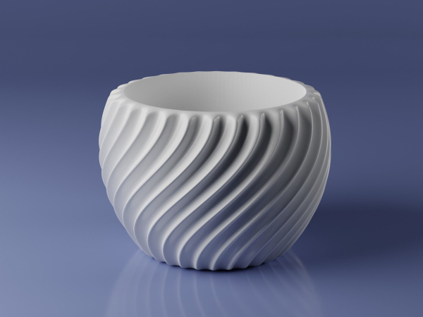 3D STL Pot Vase Pack - 8 STL files