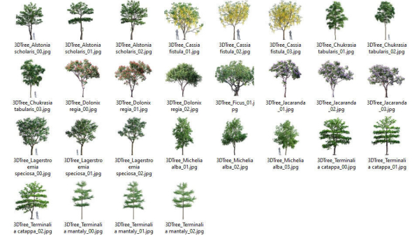 3DTree Bundle 03 - Park City