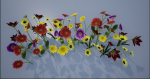 4K Lowpoly Flower Plants Collection