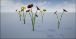 4K Red-Yellow Mixed Flower Plants
