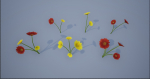 4K Red-Yellow Mixed Flower Plants