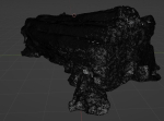 4K Snow Covered Cut Log Photoscan