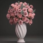 Bouquet of pink roses