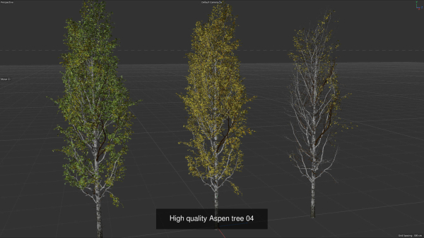 6 High quality Aspen tree collection