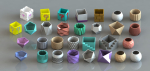 3D Printed 73  Flower pots for succulent plants