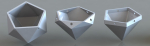 3D Printed 73  Flower pots for succulent plants