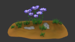 8 Stylized Flowers pack
