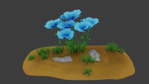 8 Stylized Flowers pack