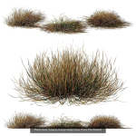 80 Different SETS Of Grass and Bush SET VOL08