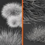80 Different SETS Of Grass and Bush SET VOL08