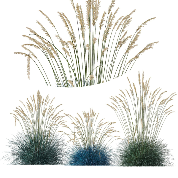 80 Different SETS Of Grass and Bush SET VOL08