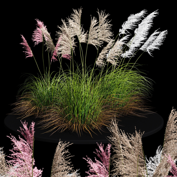 80 Different SETS Of Grass and Bush SET VOL08