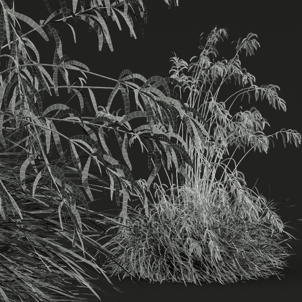 80 Different SETS Of Grass and Bush SET VOL08