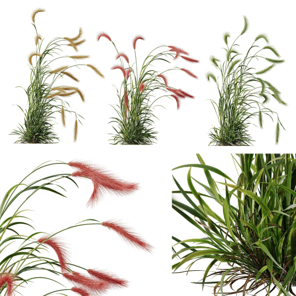 80 Different SETS Of Grass and Bush SET VOL08