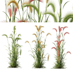 80 Different SETS Of Grass and Bush SET VOL08