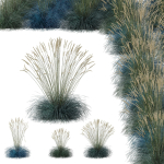 80 Different SETS Of Grass and Bush SET VOL08