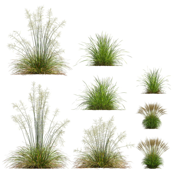 80 Different SETS Of Grass and Bush SET VOL08