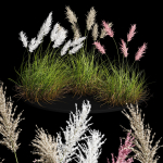 80 Different SETS Of Grass and Bush SET VOL08