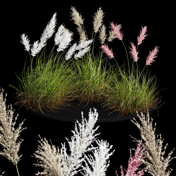 80 Different SETS Of Grass and Bush SET VOL08
