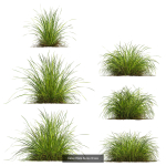 80 Different SETS Of Grass and Bush SET VOL08