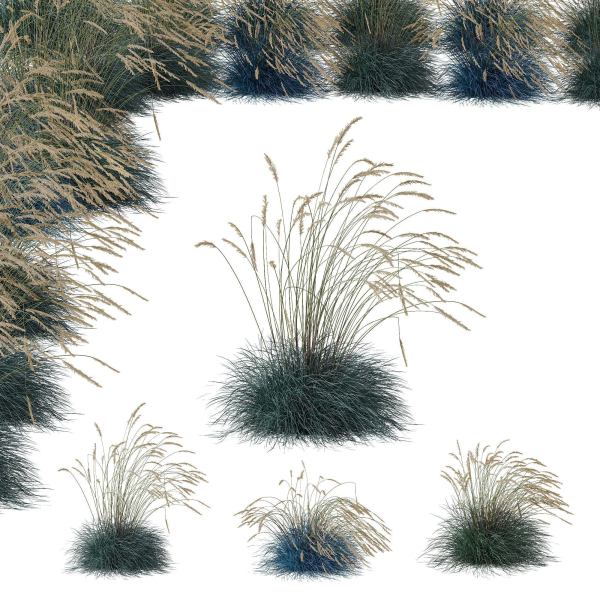 80 Different SETS Of Grass and Bush SET VOL08