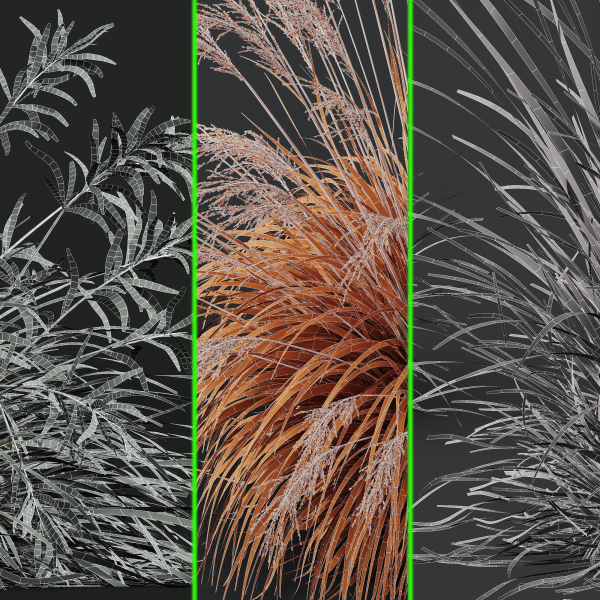 80 Different SETS Of Grass and Bush SET VOL08
