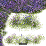 80 Different SETS Of Grass and Bush SET VOL08