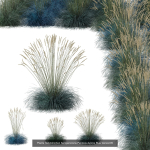 80 Different SETS Of Grass and Bush SET VOL08