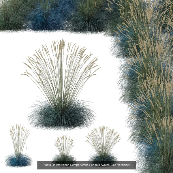 80 Different SETS Of Grass and Bush SET VOL08