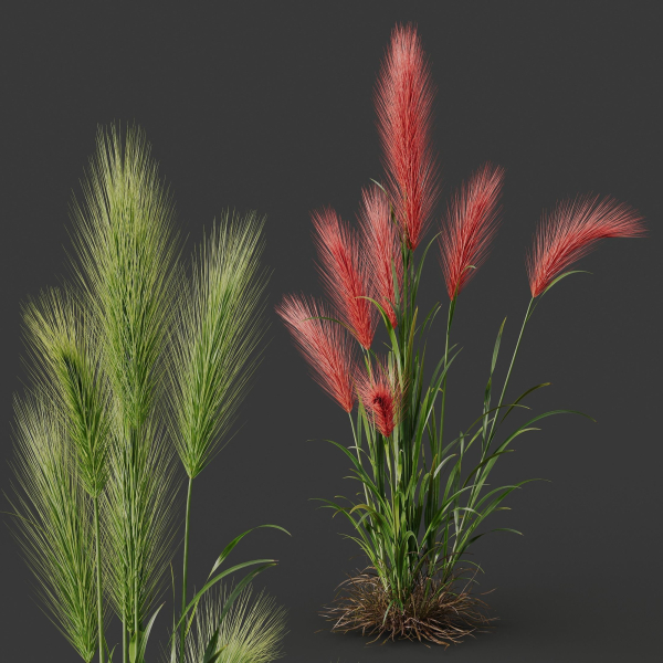 80 Different SETS Of Grass and Bush SET VOL08