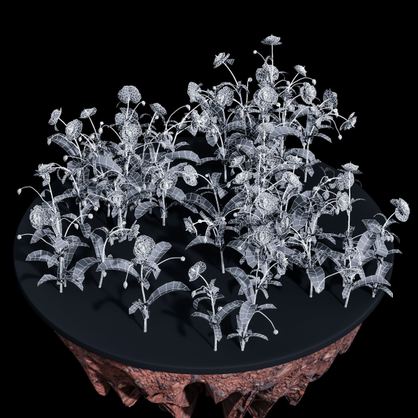 80 Different SETS Of Grass and Bush SET VOL08