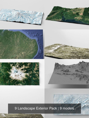 9 Landscape Exterior Pack