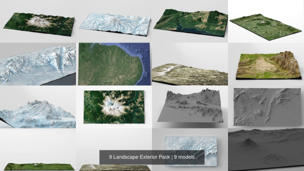 9 Landscape Exterior Pack