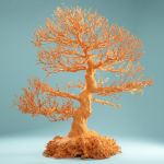 9 RAW SCAN Dead Bonsai Tree High Poly