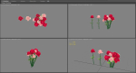 a bunch of roses