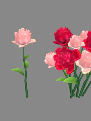 a bunch of roses