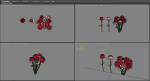 a bunch of roses
