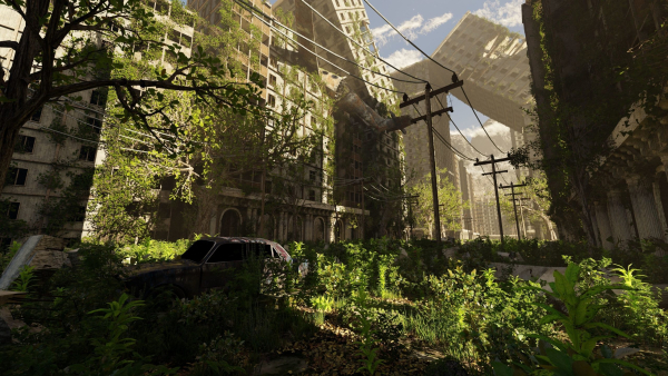 Abandoned Street Scene