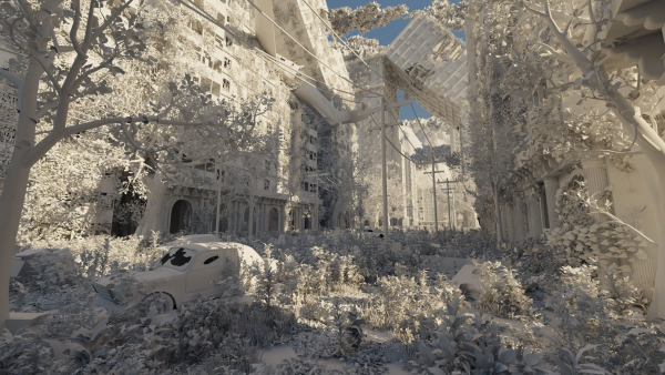 Abandoned Street Scene