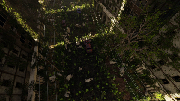 Abandoned Street Scene