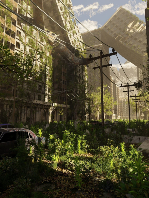 Abandoned Street Scene