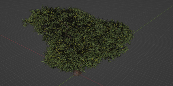 Acacia tree vol 15-Blender