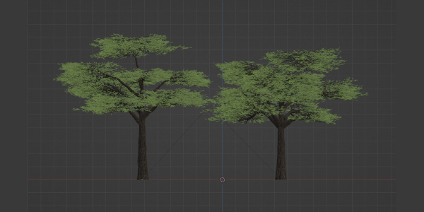 Acacia trees vol 87-Blender