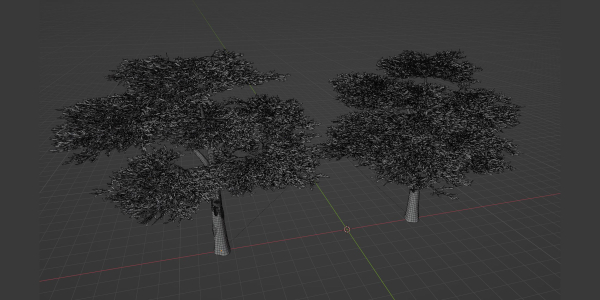 Acacia trees vol 87-Blender